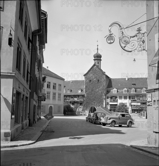 Old Town of Bischofszell 1939.