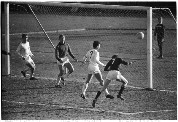 NLA 1968/69: FC Zürich - Servette FC; Keeper Grob.