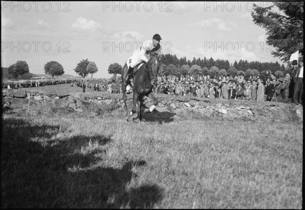 49th Marché-Concours Saignelégier, jockey, 1952.