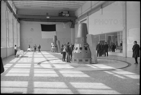 Turbine room, power station Schiffenen 1964.
