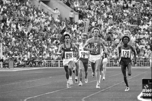 Olympic Games Moscow 1980: Markus Ryffel; semi final 5000m.