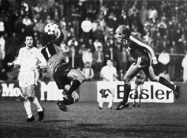 International match Switzerland - Yugoslavia 1983: Jean-Paul Brigger.