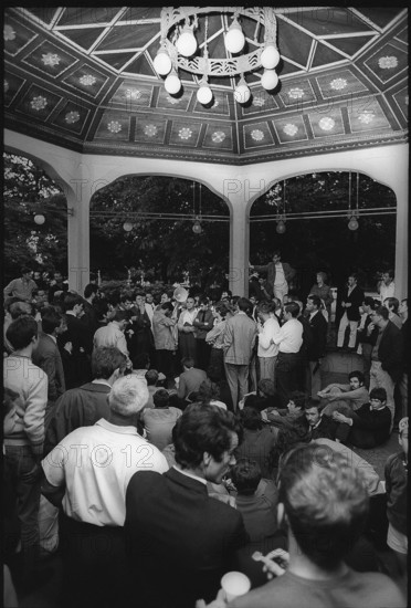 Zurich; public discussion; 1968.