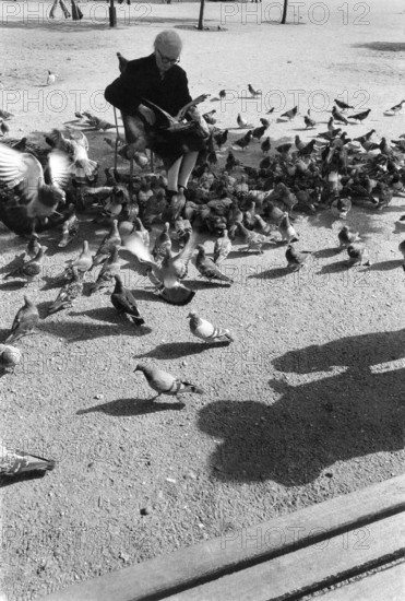1975, Paris, Tuileries Gardens.