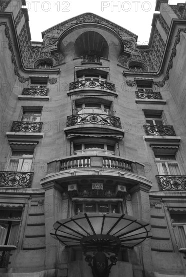 1975, Paris, Air France. Concorde advertisement.