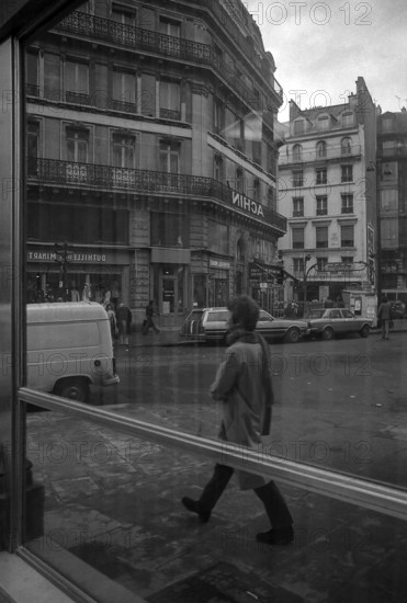 1975, Paris, Boulevards.
