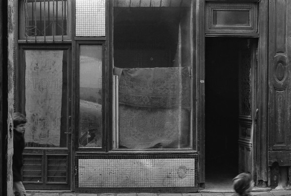 1975, Paris, Marais.