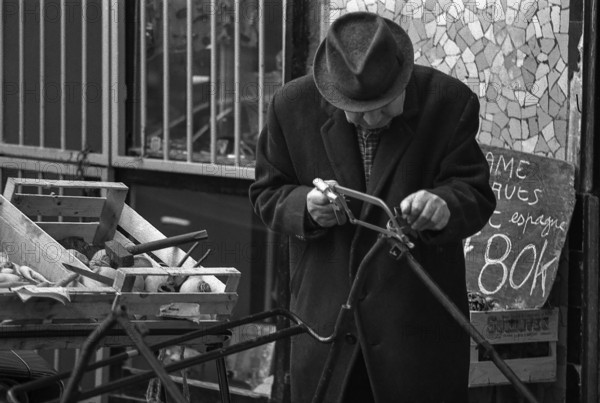 1975, Paris, Marais.