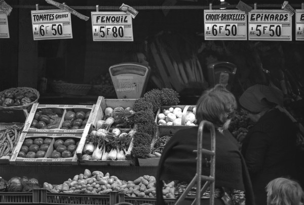 1975, Paris, Marais.