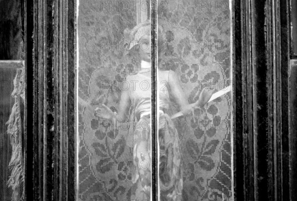 1975, Paris, Marais, shop windows