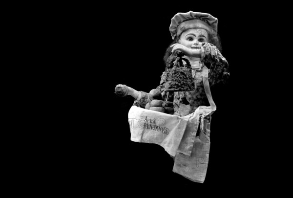 1975, Paris, Marais, shop windows