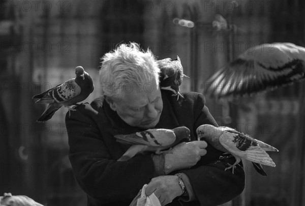1975, Paris, Marais, shop windows