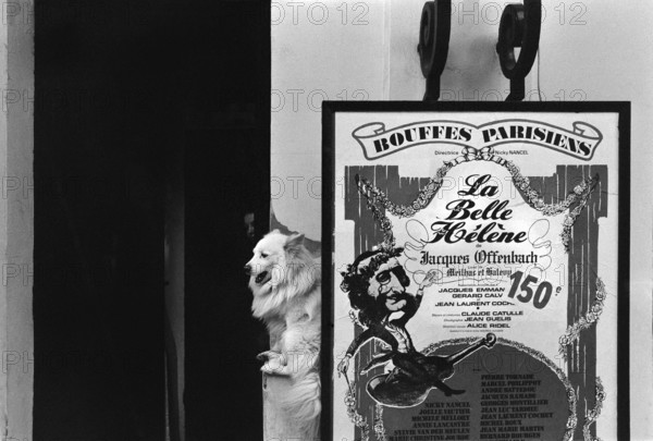 1975, Paris, Rive droite. La Belle Halene.