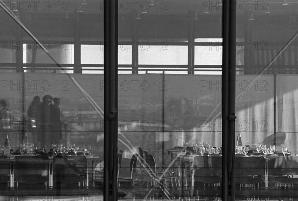 1976, Paris, Rive droite, Centre Pompidou, Beaubourg.