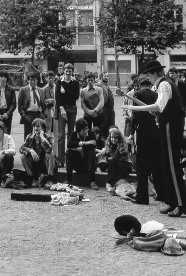 1976, Paris, Rive droite, Centre Pompidou, Beaubourg.