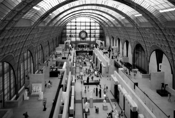 1990, Paris, Rive gauche, Gare d'Orsay - Musee d'Orsay.