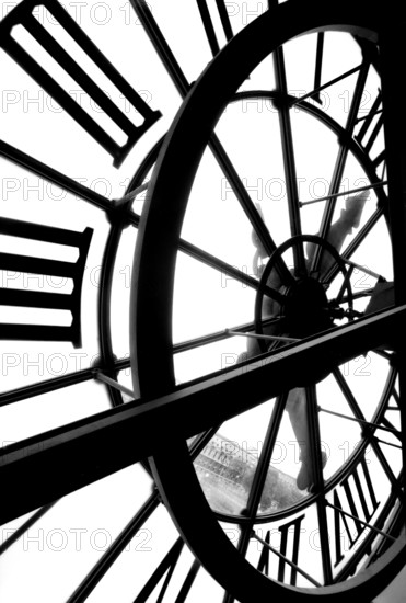 1990, Paris, Rive gauche, Gare d'Orsay - Musee d'Orsay.