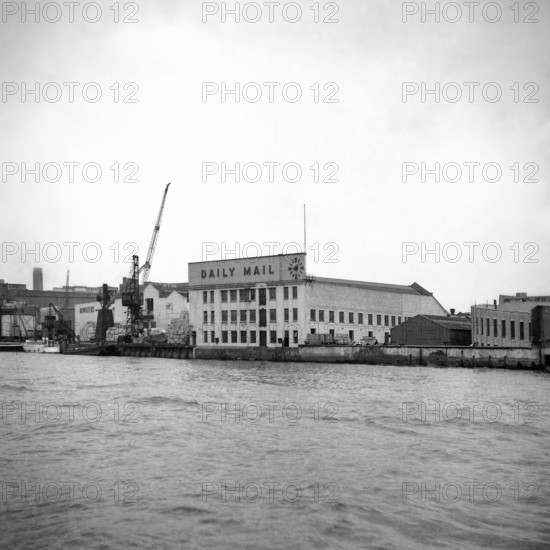 1967, London, River Thames, Thames cruise, docklands.