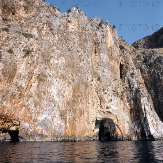 Nature, Italy, Campania region, 1975 Cape Palinuro.