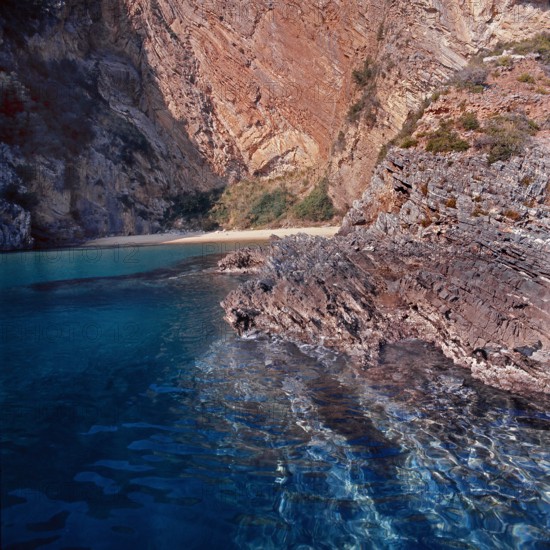 Nature, Italy, Campania region, 1975 Cape Palinuro.