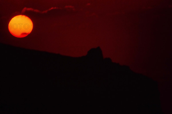 Nature, Italy, Campania region, 1975 Cape Palinuro.