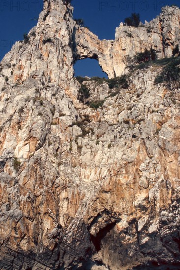 Nature, Italy, Campania region, 1975 Cape Palinuro.