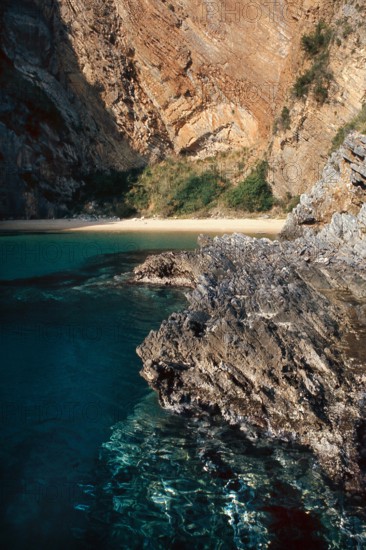 Nature, Italy, Campania region, 1975 Cape Palinuro.