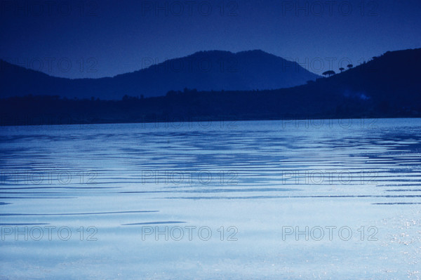 Nature, Italy, region of Campania, 1975 Lake Avernus.