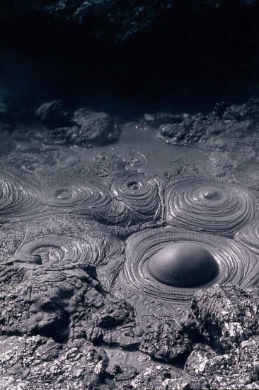 Nature, Italy, region of Campania, 1975 Solfatara of Pozzuoli.
