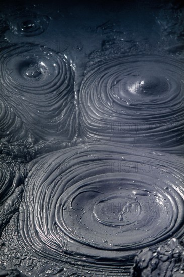 Nature, Italy, region of Campania, 1975 Solfatara of Pozzuoli.