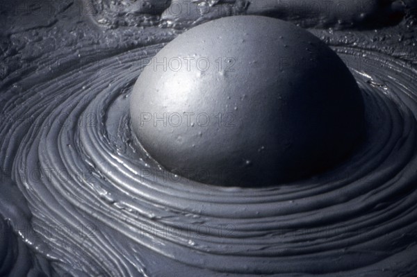 Nature, Italy, region of Campania, 1975 Solfatara of Pozzuoli.