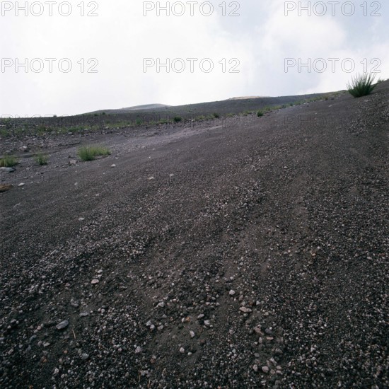 Nature, Italy, region of Campania, 1975 Vesuvius volcano.