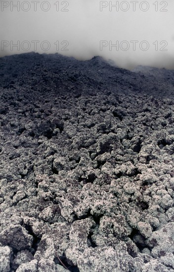 Nature, Italy, region of Campania, 1975 Vesuvius volcano.