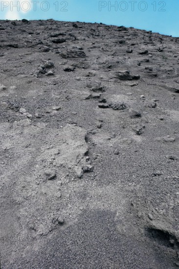 Nature, Italy, region of Campania, 1975 Vesuvius volcano.