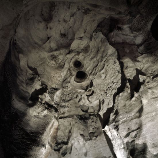 Nature, Italy, region of Campania, 1975 Pertosa-Auletta Caves.