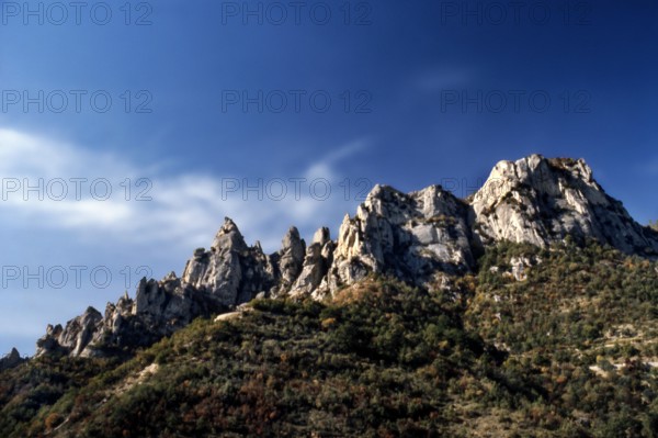 Nature, Italy, region of Basilicata, 1975 Dolomiti Lucane Regional Park.