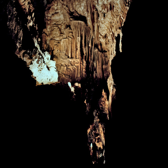 Nature, Italy, region of Puglia 1975 Grotte di Catellana (Castellana caves).