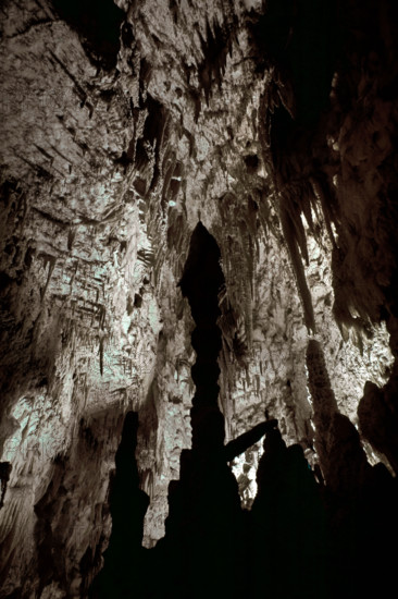 Nature, Italy, region of Puglia 1975 Grotte di Catellana (Castellana caves).