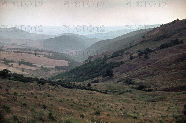 Nature, Italy, region of Puglia 1975 Valle del Celone (Celone Valley).
