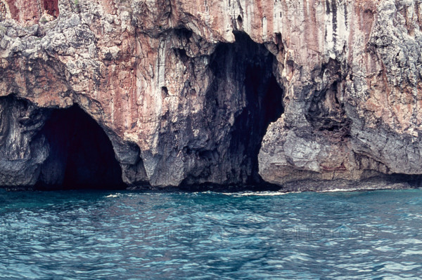 Nature, Italy, region of Puglia 1975 Costa del Salento (Salento coast).