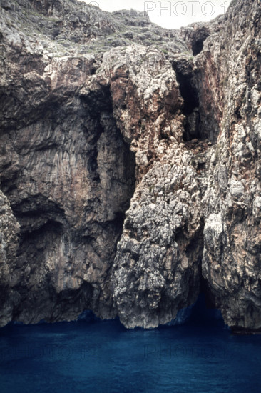 Nature, Italy, region of Puglia 1975 Costa del Salento (Salento coast).