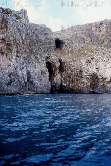 Nature, Italy, region of Puglia 1975 Costa del Salento (Salento coast).