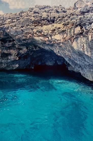 Nature, Italy, region of Puglia 1975 Costa del Salento (Salento coast).