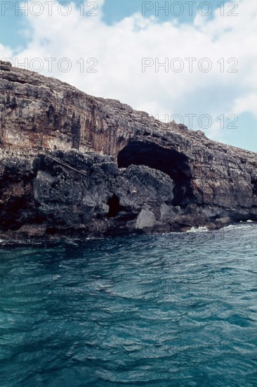 Nature, Italy, region of Puglia 1975 Costa del Salento (Salento coast).