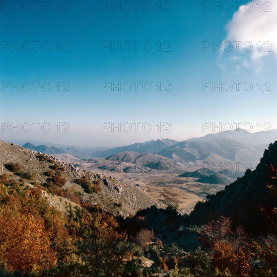 Nature, Italy, region of Calabria 1975 Comprensorio del Pollino - Monte Pollino (Pollino Mountain-Calabria National Park).