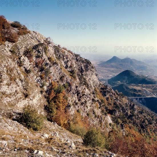Nature, Italy, region of Calabria 1975 Comprensorio del Pollino - Monte Pollino (Pollino Mountain-Calabria National Park).
