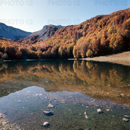 Nature, Italy, region of Calabria 1975 Comprensorio del Pollino - Monte Pollino (Pollino Mountain-Calabria National Park).