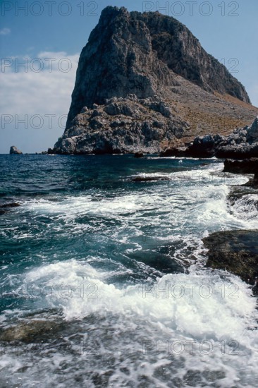 Nature, Italy, region of Sicilia Capo Zafferano (Zafferano Cape).