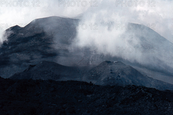 Nature, Italy, region of Sicilia Monte Etna Vulcano (Etna Mountain Volcano).
