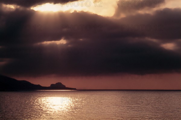 Nature, Italy, region of Sicilia 1975 Capo Cefalù (Cefalù Cape).